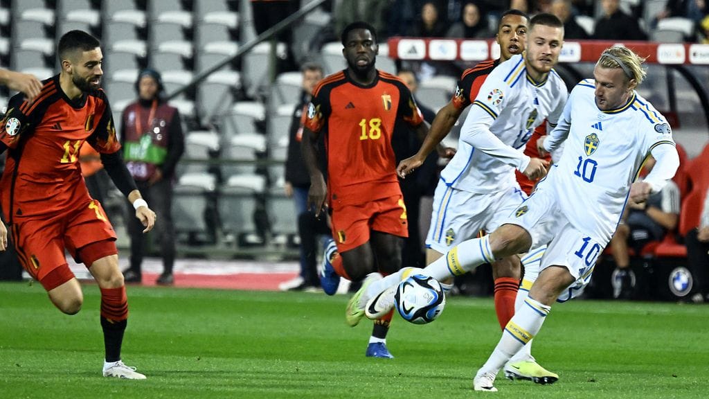 Belgian ja Ruotsin välistä EM-karsintaottelua ei pelata loppuun.