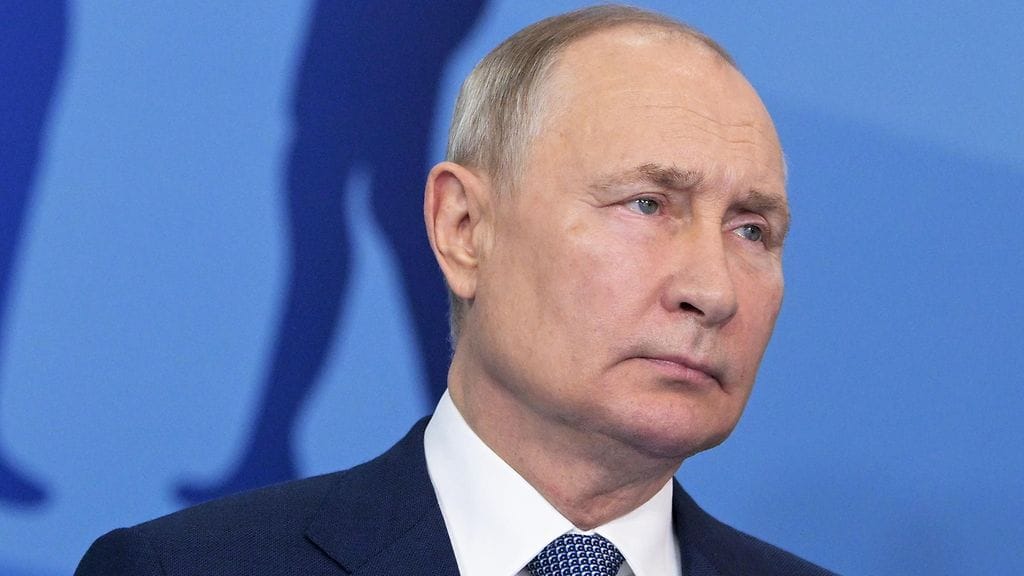 Vladimir Putin osallistui torstaina vuotuiseen Venäjän urheilukonferenssiin Permissä.