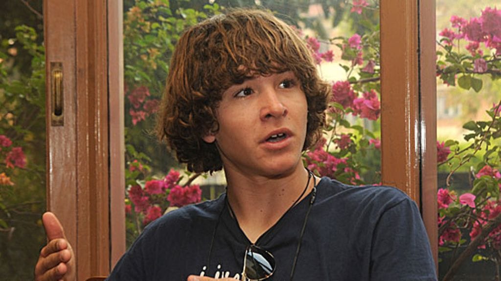 13-vuotias Jordan Romero nousi Mount Everestin huipulle, kuva: Narendra Shrestha/EPA