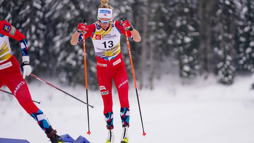 Astrid Öyre Slindin (kuvassa) ja Petter Northugin suunnitelmat menivät uusiksi.