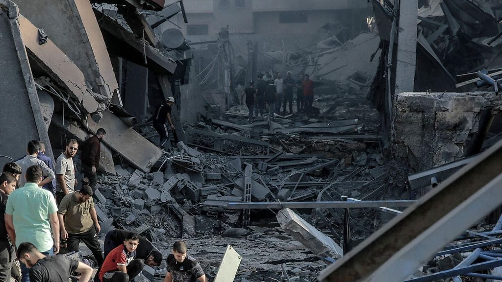 Arkistokuva. Israelin hyökkäyksessä Gazaan on Hamasin alaisen terveysministeriön mukaan kuollut yli 26 600 ihmistä, pääosin naisia ja lapsia.