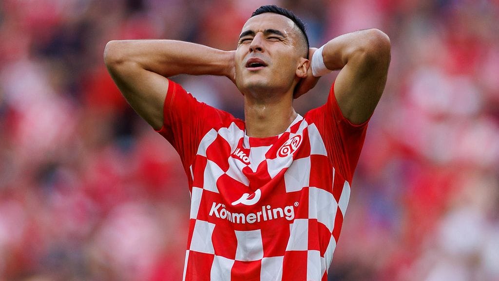 Anwar El Ghazi on pelannut vain yhden Bundesliigan ottelun Mainzin riveissä.