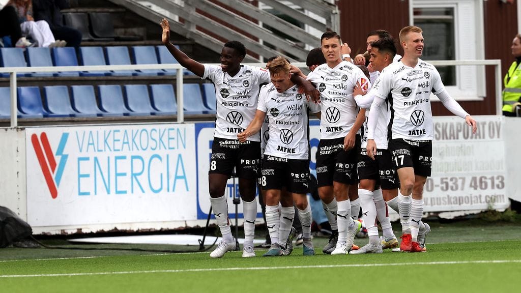 FC Hakan pelaajia syyskuussa 2023.