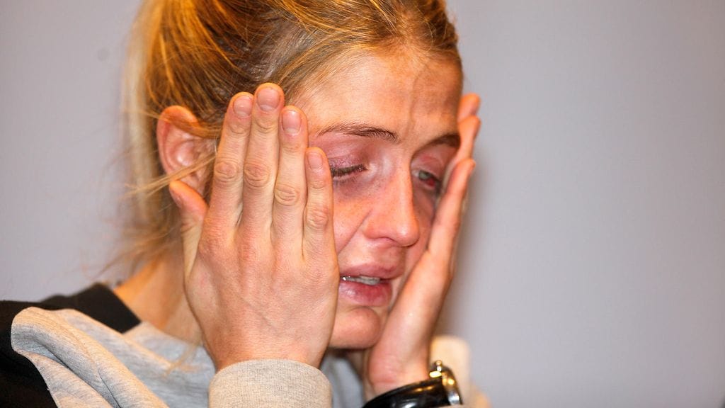 Therese Johaug romahti kertoessaan dopingkärystään medialle syksyllä 2016.