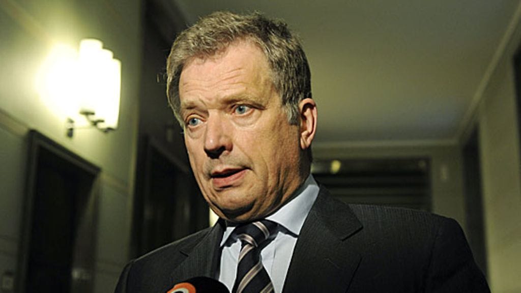 Sauli Niinistö, kuva: Matti Björkman / Lehtikuva