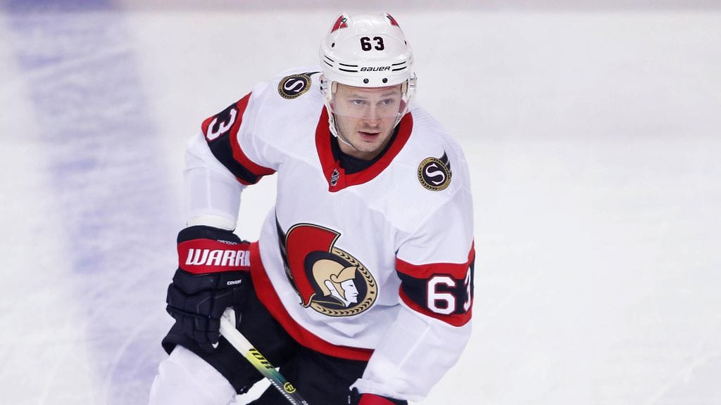 Jevgeni Dadonov kaupattiin Ottawa Senatorsista Vegas Golden Knightsiin vuonna 2021.