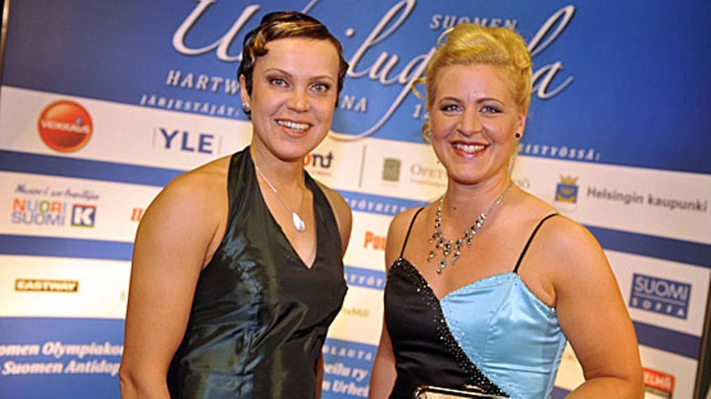 Minna Nieminen ja Sanna Stén, kuva: Jussi Nukari/Lehtikuva