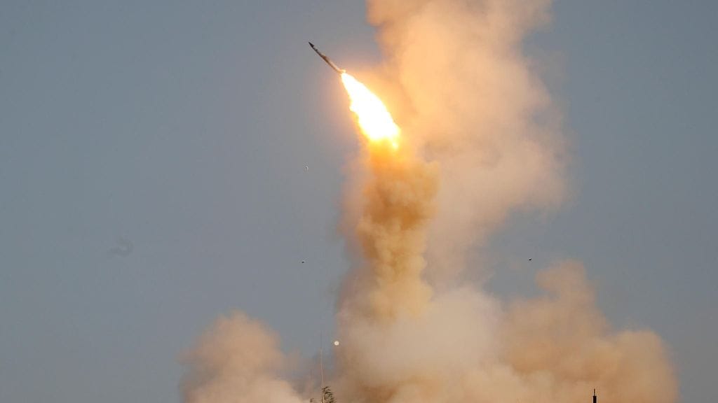 Venäjän S-400-ilmatorjuntaohjus syyskuussa 2020.