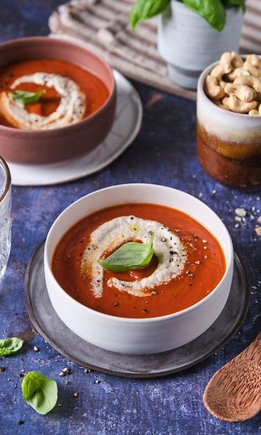 Uunissa paahdettu tomaattikeitto