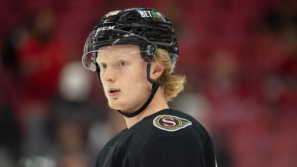 Roby Järventie ei ole vielä virallisia NHL-otteluita pelannut.