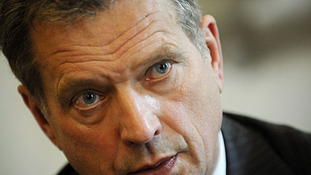 Sauli Niinistö, kuva: Timo Jaakonaho / Lehtikuva