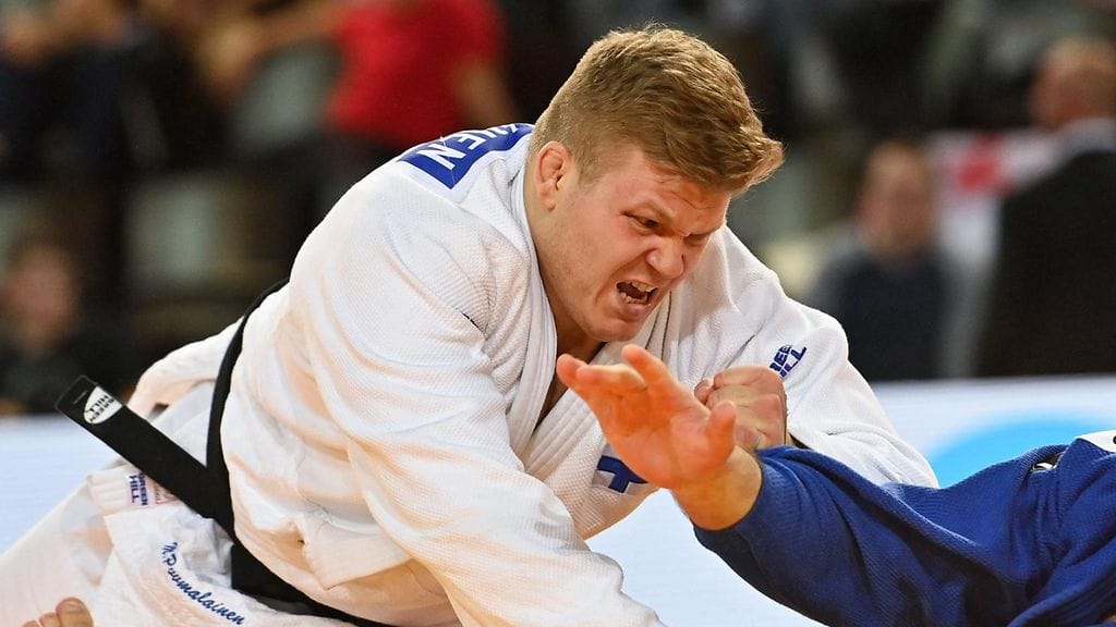 Martti Puumalainen on tuore judon raskaan sarjan Euroopan mestari.