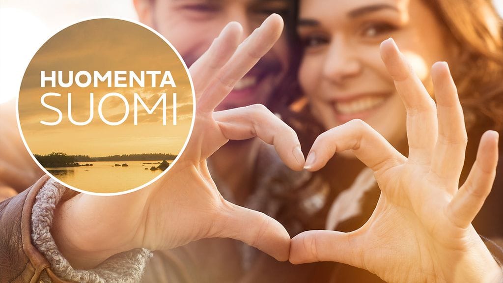 MTV3-kanavan aamuohjelma Huomenta Suomi pokkasi Vuoden Parisuhdeteko -tunnustuksen. Taustalla kuvituskuva.