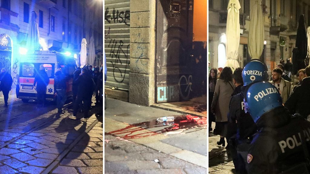 PSG:n ja AC Milanin välisessä kahakassa oli mukana noin 50 henkilöä.