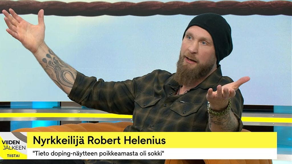 Robert Helenius tilittää dopingvyyhtiään: "Pahin on, että syytetään syytöntä"