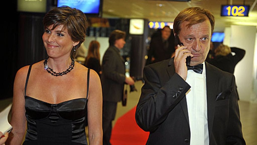 Hjallis Harkimo ja Helena Karihtala, kuva: Jussi Nukari/Lehtikuva