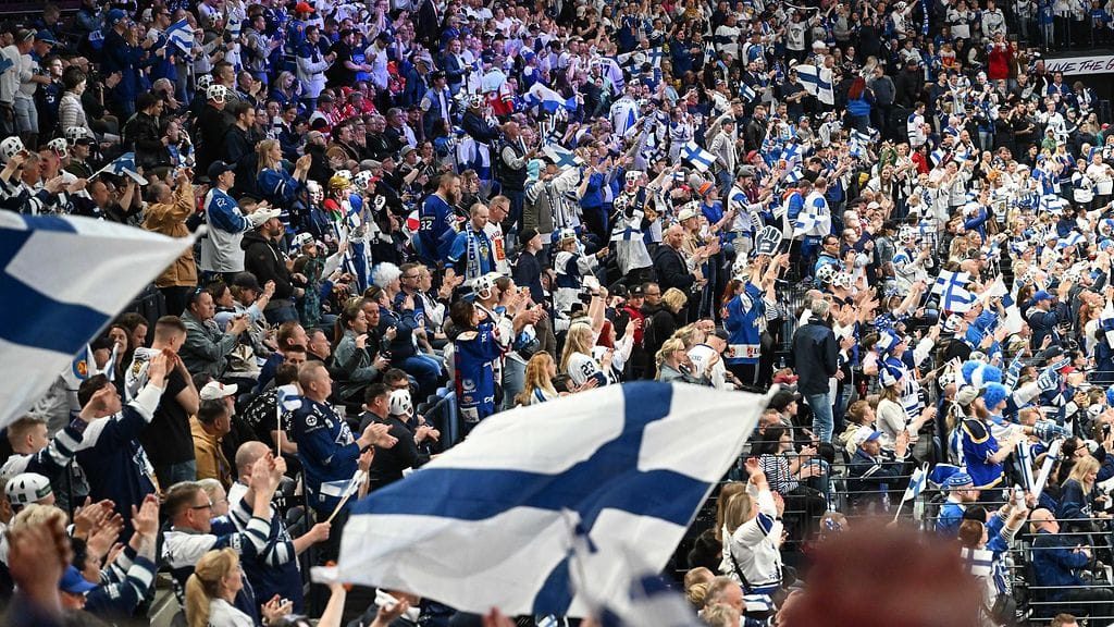 Kuvituskuva Leijonien ottelusta Nokia-Areenalta.