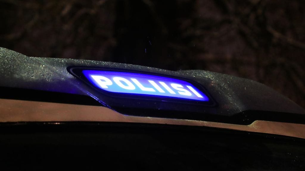 Kuvituskuva. Poliisi valvoo joulun meno- ja paluuliikennettä Lapissa.