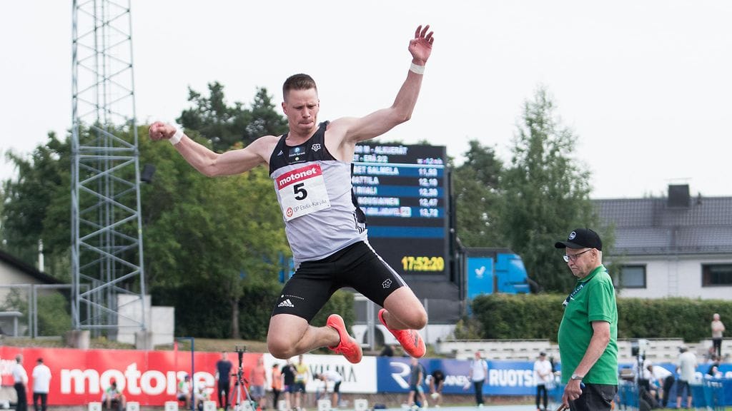 Roni Ollikainen päättää pituushyppyuransa.