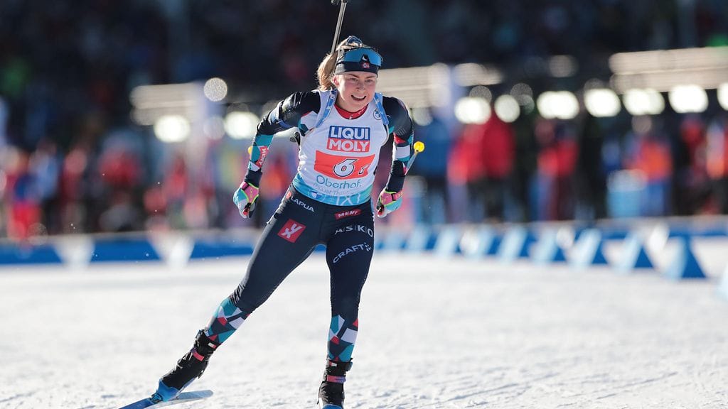 Ingrid Landmark Tandrevold kuvattuna viime kaudella.