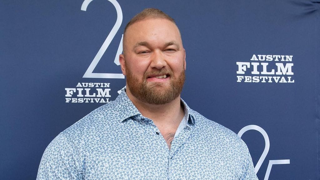 Hafthor Júlíus Björnsson menetti 21-viikkoisen keskoslapsensa vaimonsa kanssa.