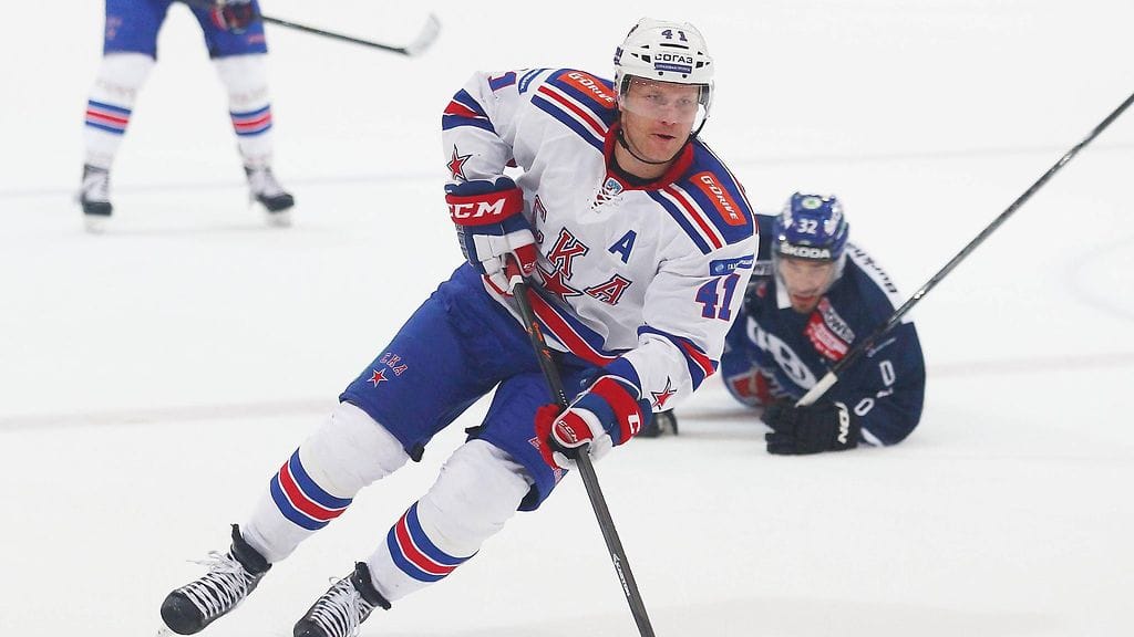 Patrick Thoresen Pietarin SKA:n paidassa elokuussa 2014.