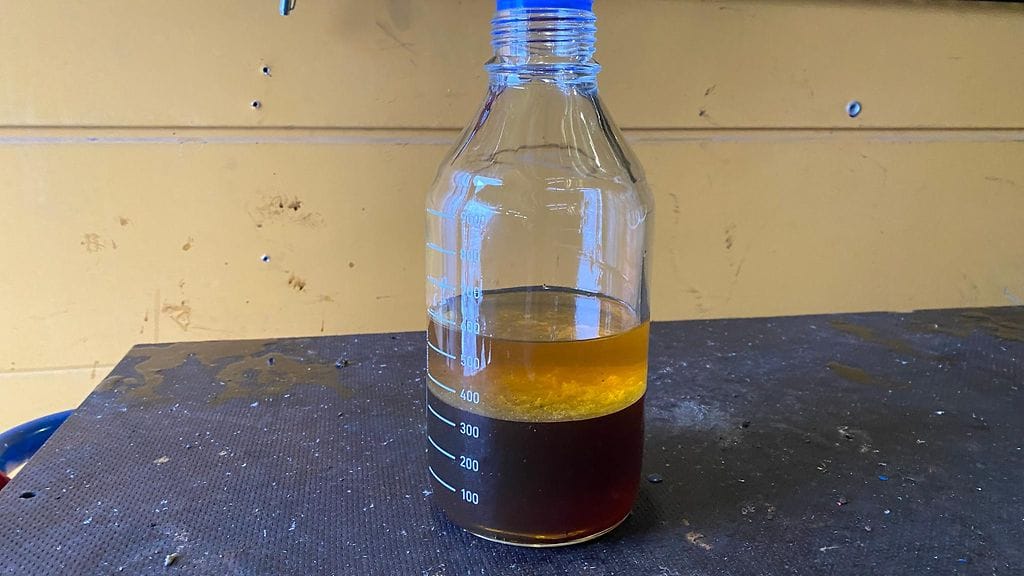 Muovin kierrätys, pyrolyysiöljy