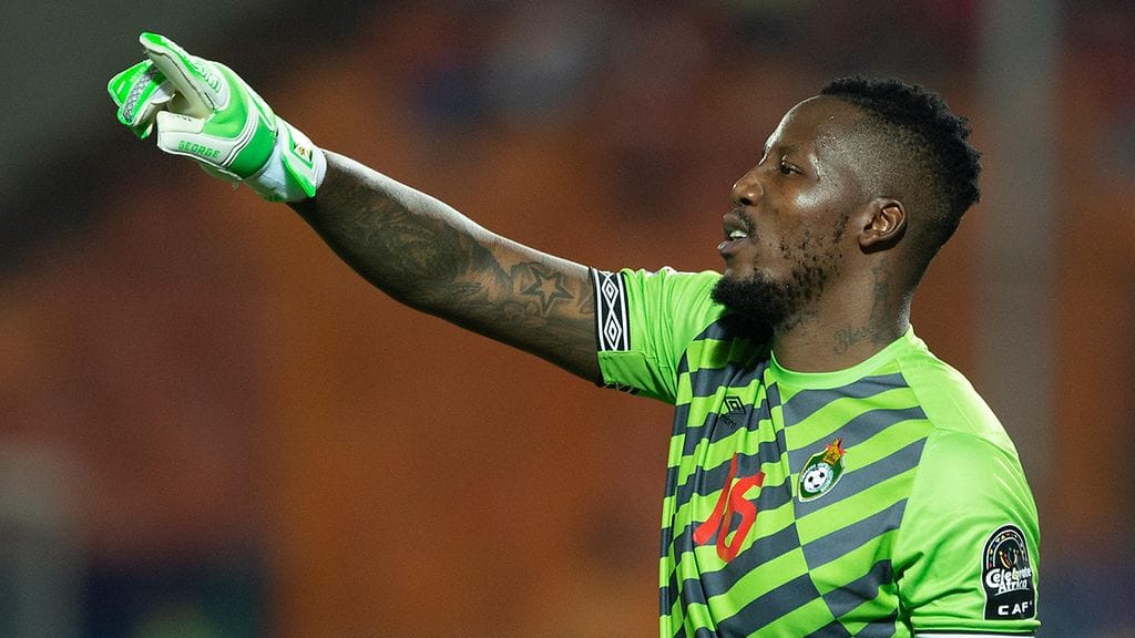 Maalivahti George Chigova pelasi Zimbabwen jalkapallomaajoukkueessa 32 ottelua.