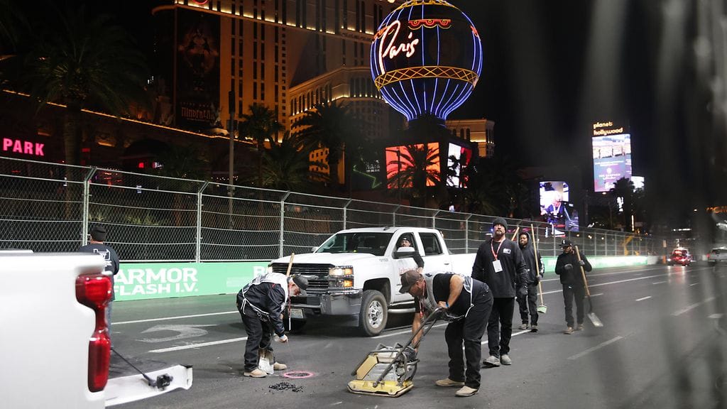 Las Vegasin F1-viikonloppu on saanut takkuisan alun.