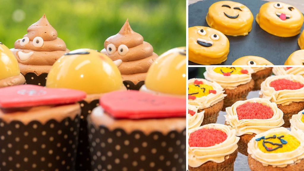 Koko Suomi leipoo -kauden starttijaksossa tehtiin emojileivoksia.