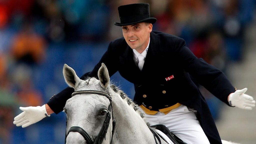 Andreas Helgstrand voitti vuoden 2008 Pekingin kesäolympialaisissa kouluratsastuksessa pronssia.