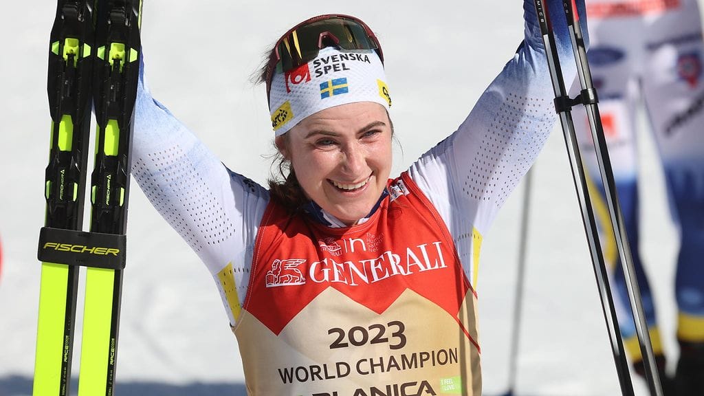 Ruotsin Ebba Anderssonia ei nähdä perjantain sprintissä Rukalla.