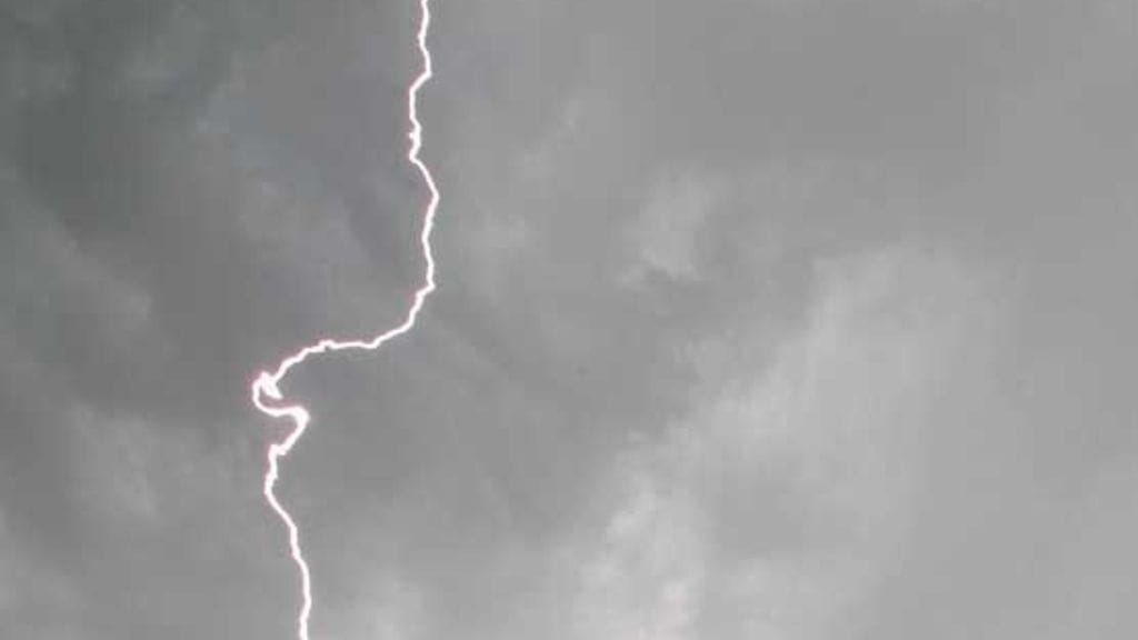 Maracaibo-järvellä salamoi yhtenään.