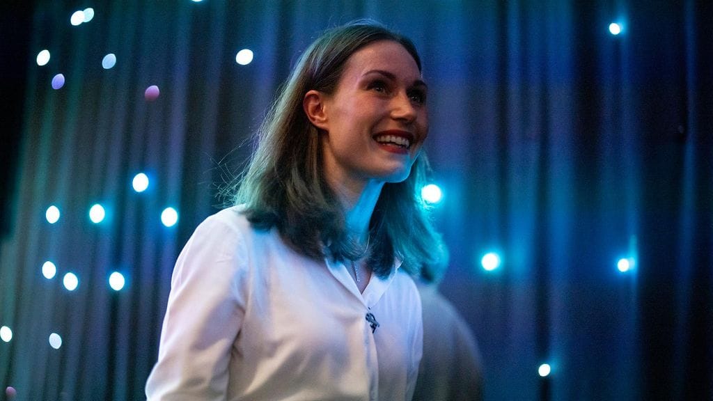 Sanna Marin Lontoossa kesäkuussa.