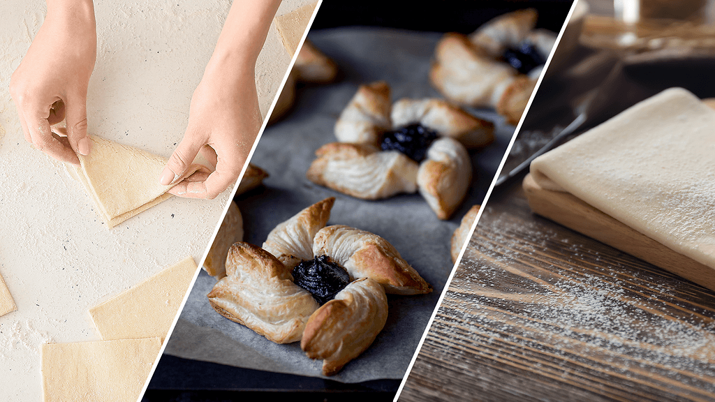 Mitä eroa on lehti-, torttu- ja voitaikinalla?