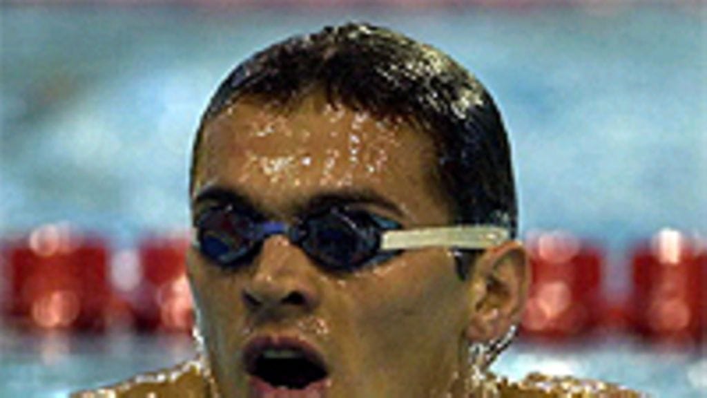 Alexander Popov, Photo: Ross Kinnaird/ALLSPORT