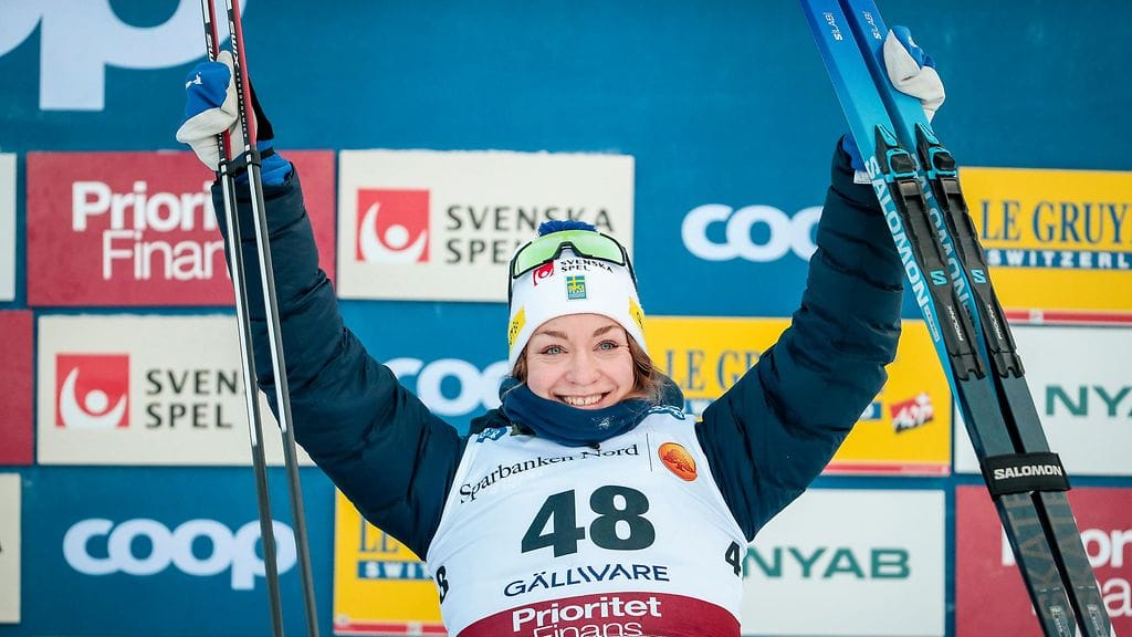 Moa Ilar on aloittanut hiihtokauden upealla tavalla.