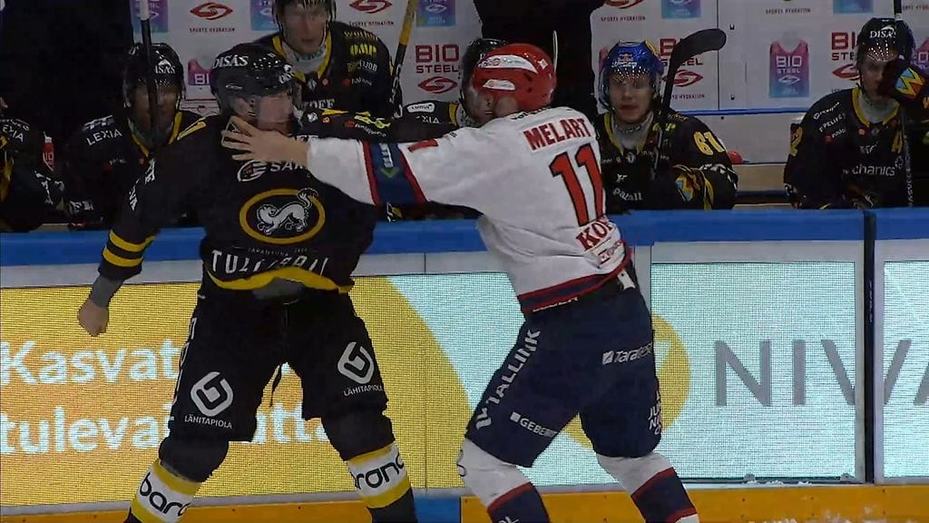 Tunteet kuumenevat Oulussa: Kärppien NHL-vahvistus sai nyrkkitappeluun vastaan Ilari Melartin