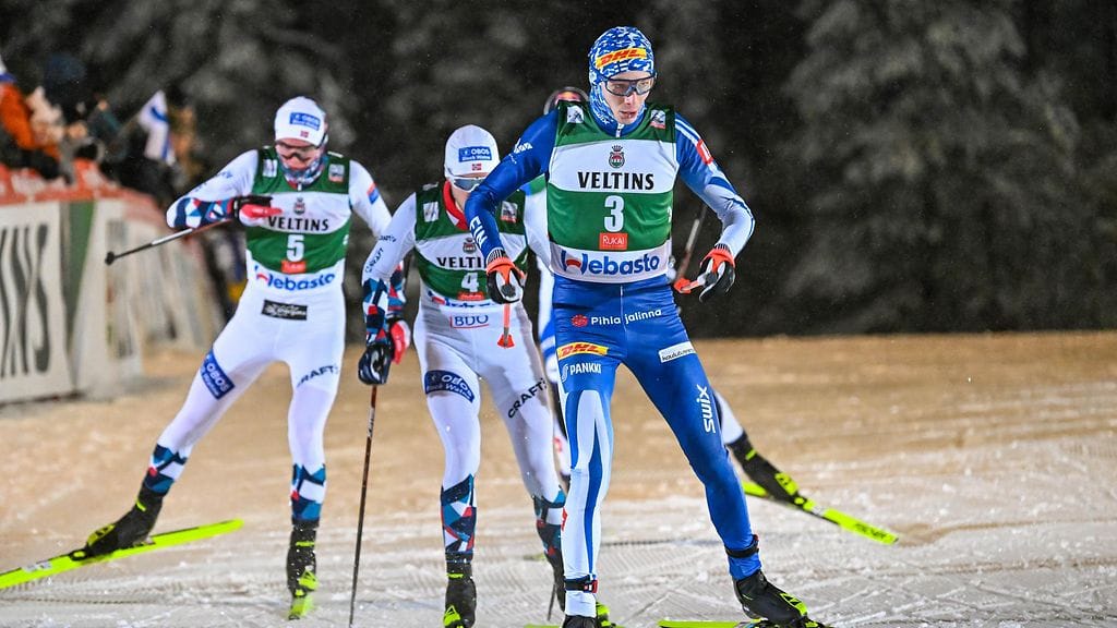 Eero Hirvonen nousi ladulla monta sijaa Lillehammerissa sunnuntaina