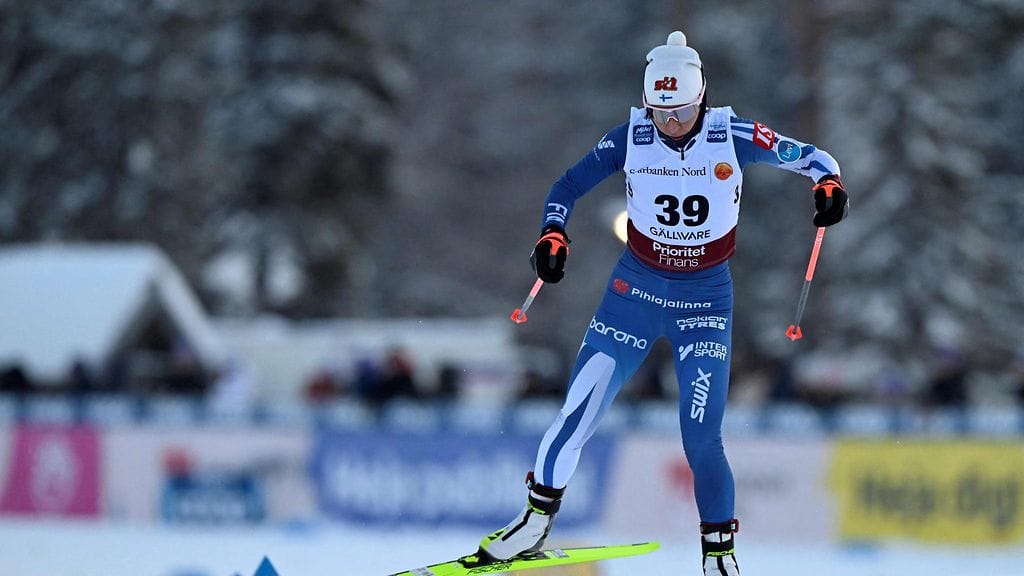 Riitta-Liisa Roponen oli vaikeuksissa lauantaina kylmässä säässä, mutta sunnuntaina lihakset pelasivat normaalisti.