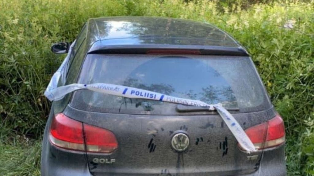 "Joel" ajoi pellolle yrittäessään piiloutua poliiseilta, eikä heti ymmärtänyt, kuinka pahasti tilanteessa olisi voinut käydä. Kuvassa kyseinen ajoneuvo.