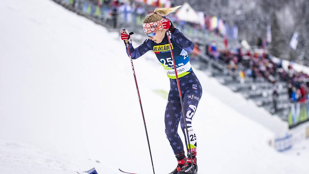 Sophia Laukli on tekemässä vahvaa nousua kohti maailman hiihtoeliittiä.