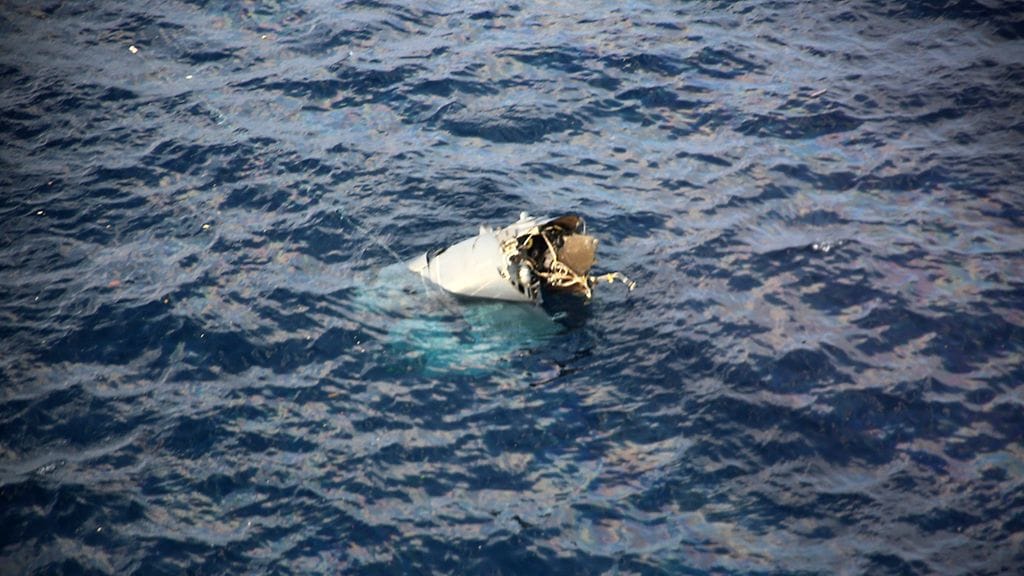Kääntyväroottorisessa Osprey-kuljetuskoneessa oli kahdeksan hengen miehistö, kun se putosi viime keskiviikkona.