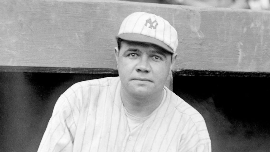 Babe Ruth pelasi ammattilaisena vuosina 1914-1935.