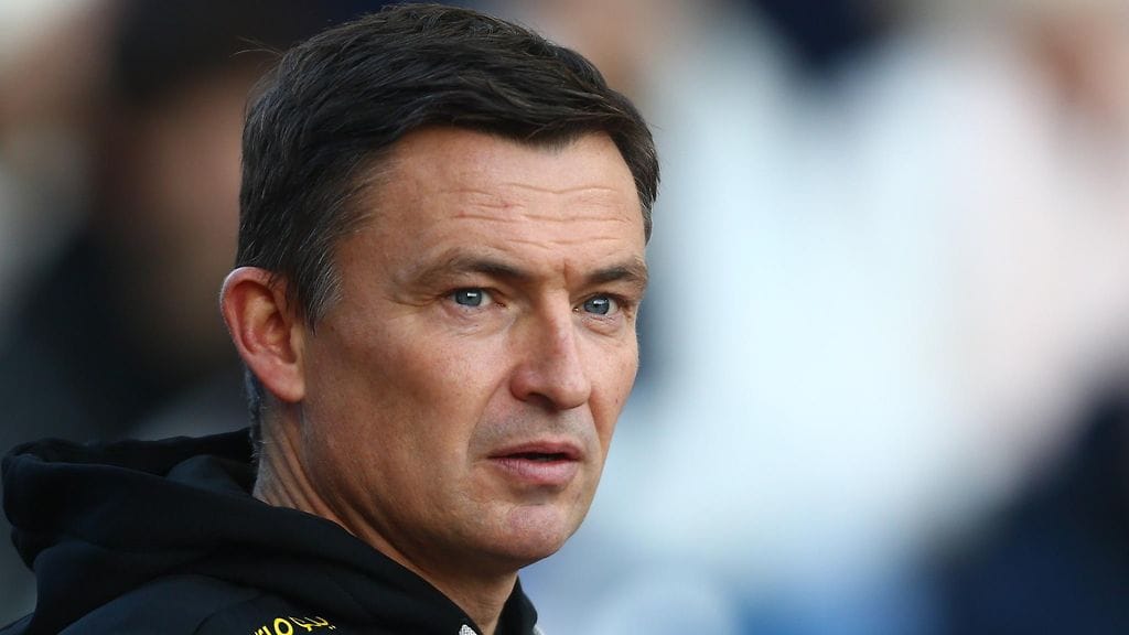 Paul Heckingbottom sai potkut Valioliiga-seura Sheffield Unitedin peräsimestä.