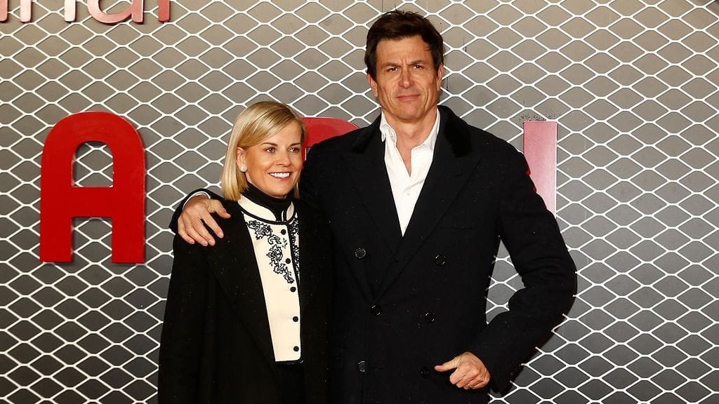 Susie (vasemmalla) ja Toto Wolff (oikealla).