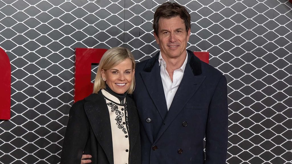 Susie (vasemmalla) ja Toto Wolff (oikealla).