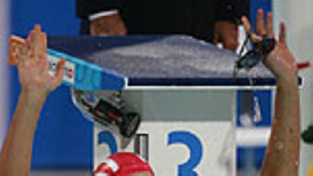 Otylia Jedrzejczak, kuva: Al Bello/Getty Images