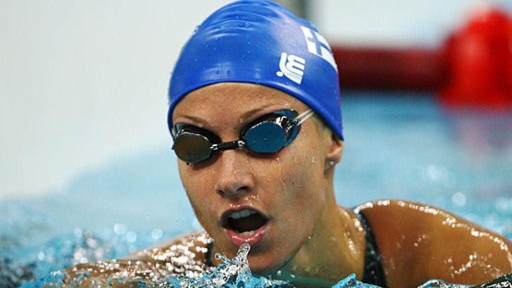 Hanna-Maria Seppälä Pekingin olympialaisissa. Kuva: Adam Pretty/GETTY.