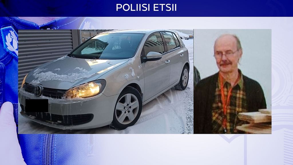 Poliisi pyytää nyt havaintoja syksyltä 2022, jolloin Hämäläinen on liikkunut toisen miehen kanssa ainakin metallinharmaalla Volkswagen Golf -merkkisellä henkilöautolla.